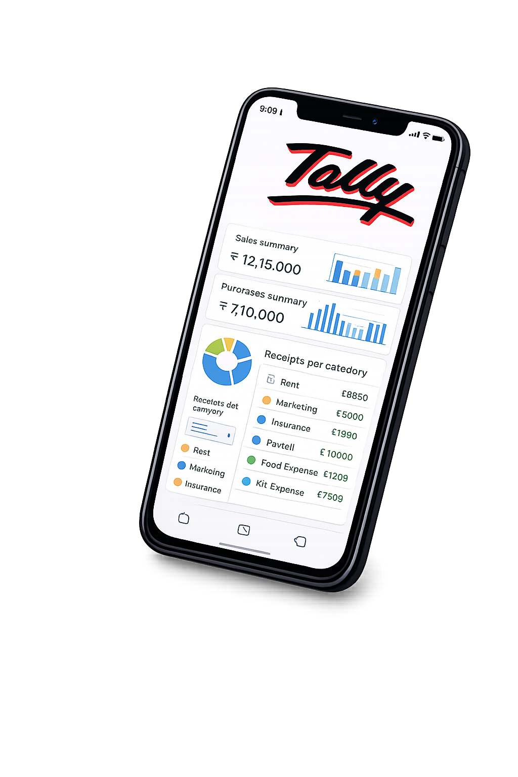 Tally Mobile App for Distributors